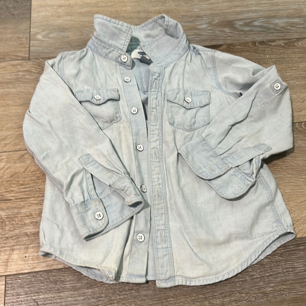 Old Navy Chambray Button down
